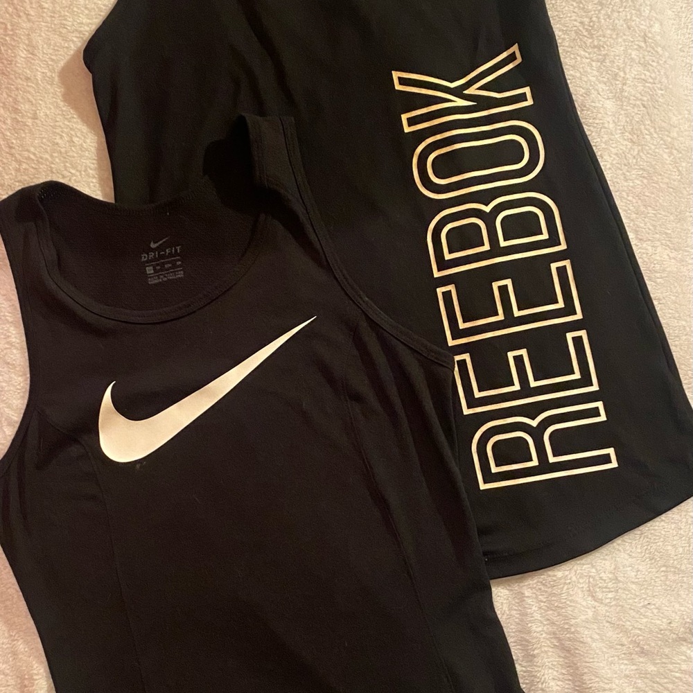 Nike & Reebok Athletic Tanks XS